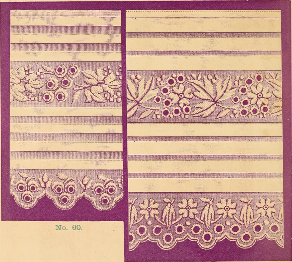 An illustration from Illustrated catalogue of the standard trimmings., 1873, leaf 23