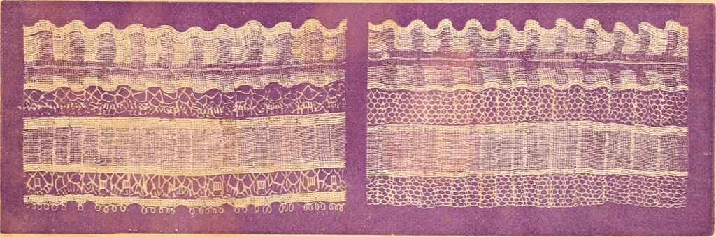 An illustration from Illustrated catalogue of the standard trimmings., 1873, leaf 28