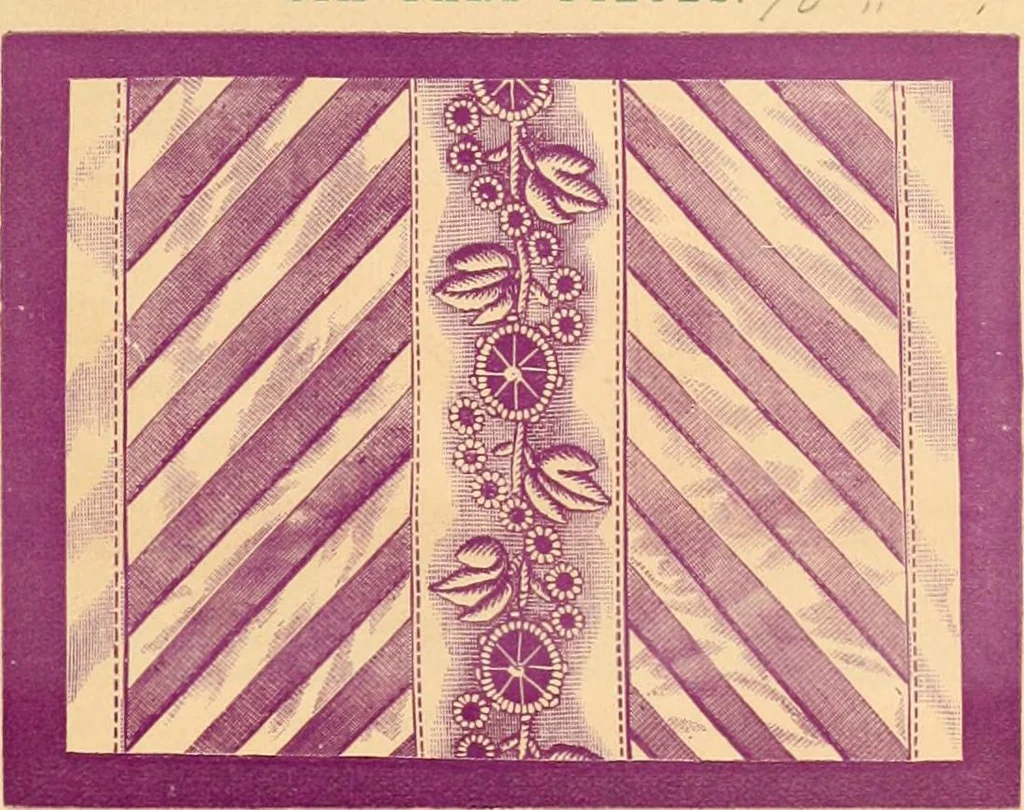 An illustration from Illustrated catalogue of the standard trimmings., 1873, leaf 8
