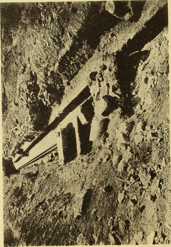 An illustration from Illustrated catalogue of classical antiquities from the site of the temple of Diana, Nemi, Italy. Discovered during excavations undertaken by the Right Hon. Lord Savile ... and given by him to the Art museum of Nottingham: with an account by Lord Savile of the discovery of the temple and the objects foundthere, 1893, leaf 41