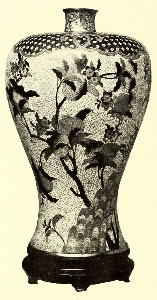 An illustration from Illustrated catalogue of an important collection of ancient Chinese art treasures comprising direct importations and rare specimens from the J. Pierpont Morgan and other famous collections : being the property of the Japanese connoisseur and expert Mr. Kano Oshima, 1918, leaf 136