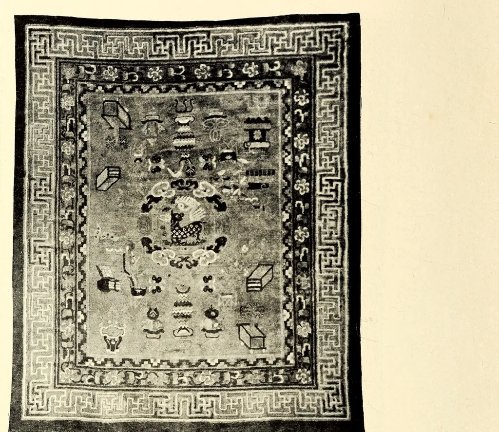 An illustration from Illustrated catalogue of an important collection of ancient Chinese art treasures comprising direct importations and rare specimens from the J. Pierpont Morgan and other famous collections : being the property of the Japanese connoisseur and expert Mr. Kano Oshima, 1918, leaf 194