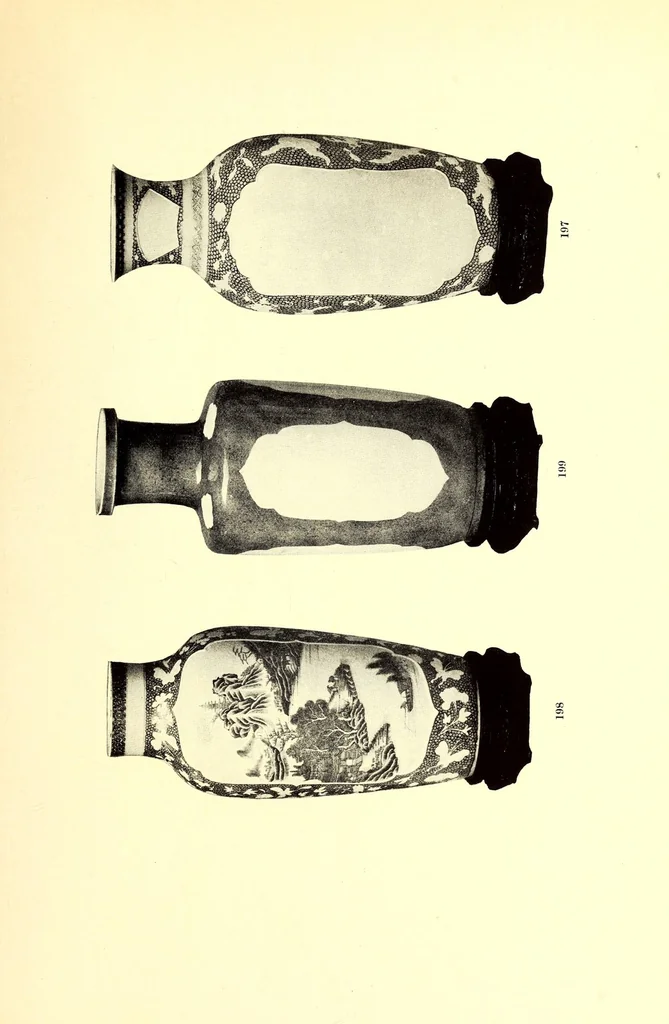 An illustration from Illustrated catalogue of an important collection of ancient Chinese art treasures comprising direct importations and rare specimens from the J. Pierpont Morgan and other famous collections : being the property of the Japanese connoisseur and expert Mr. Kano Oshima, 1918, leaf 59
