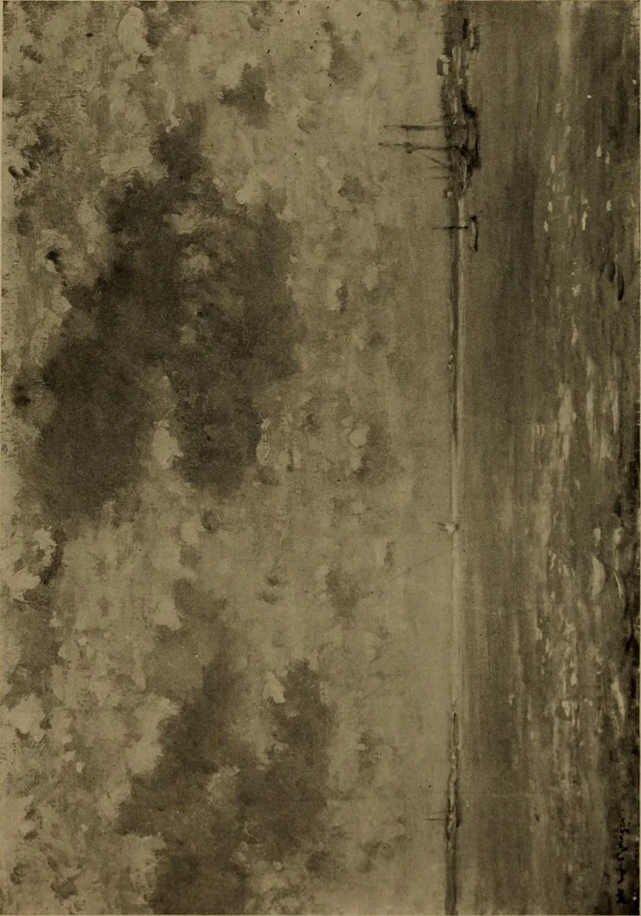 An illustration from Illustrated catalogue of the completed pictures left by the late Henry Ward Ranger, N.A. : and his collection of works by some of his contemporaries, 1917, leaf 100