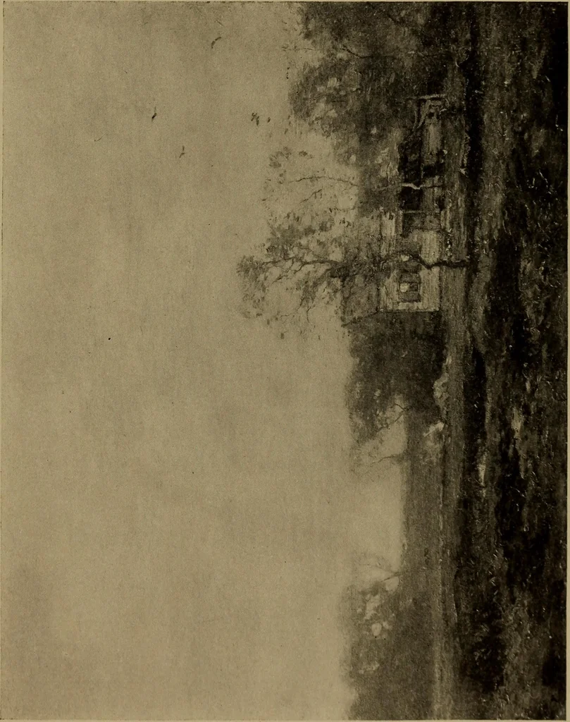 An illustration from Illustrated catalogue of the completed pictures left by the late Henry Ward Ranger, N.A. : and his collection of works by some of his contemporaries, 1917, leaf 116