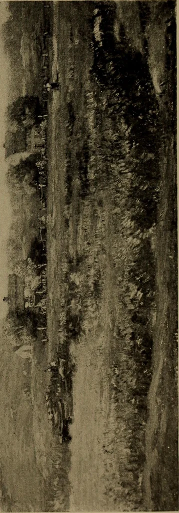 An illustration from Illustrated catalogue of the completed pictures left by the late Henry Ward Ranger, N.A. : and his collection of works by some of his contemporaries, 1917, leaf 52