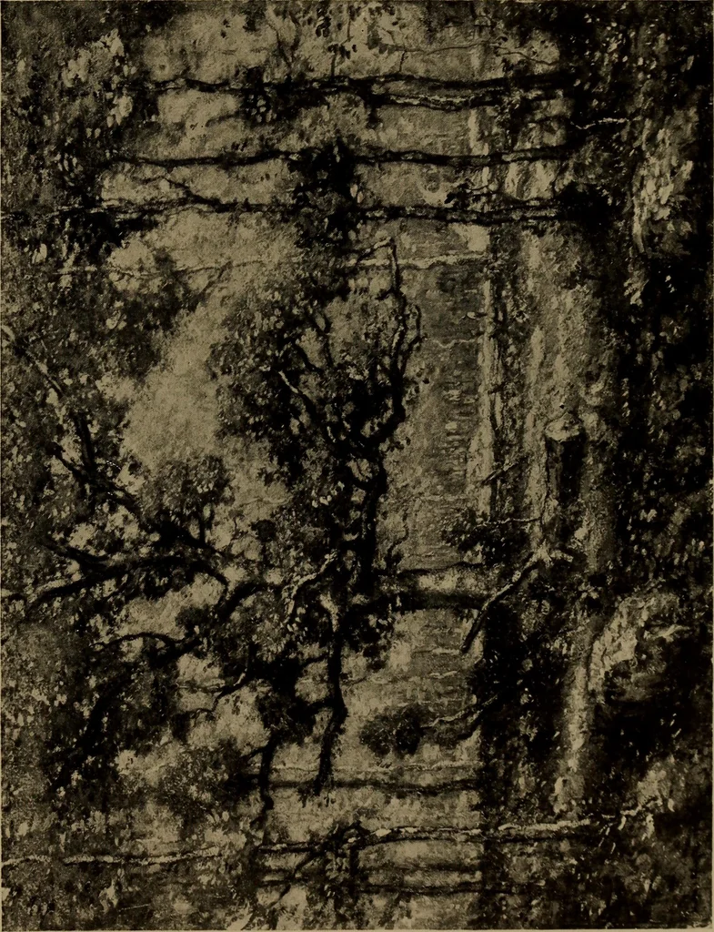 An illustration from Illustrated catalogue of the completed pictures left by the late Henry Ward Ranger, N.A. : and his collection of works by some of his contemporaries, 1917, leaf 74