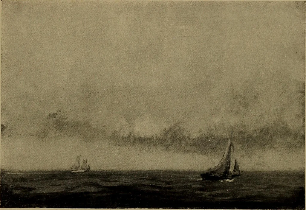 An illustration from Illustrated catalogue of the completed pictures left by the late Henry Ward Ranger, N.A. : and his collection of works by some of his contemporaries, 1917, leaf 98