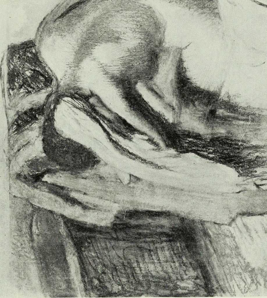 An illustration from Illustrated catalogue of the notable private collection of paintings and pastels by ... Hilaire Edgar Degas, 1921, leaf 110