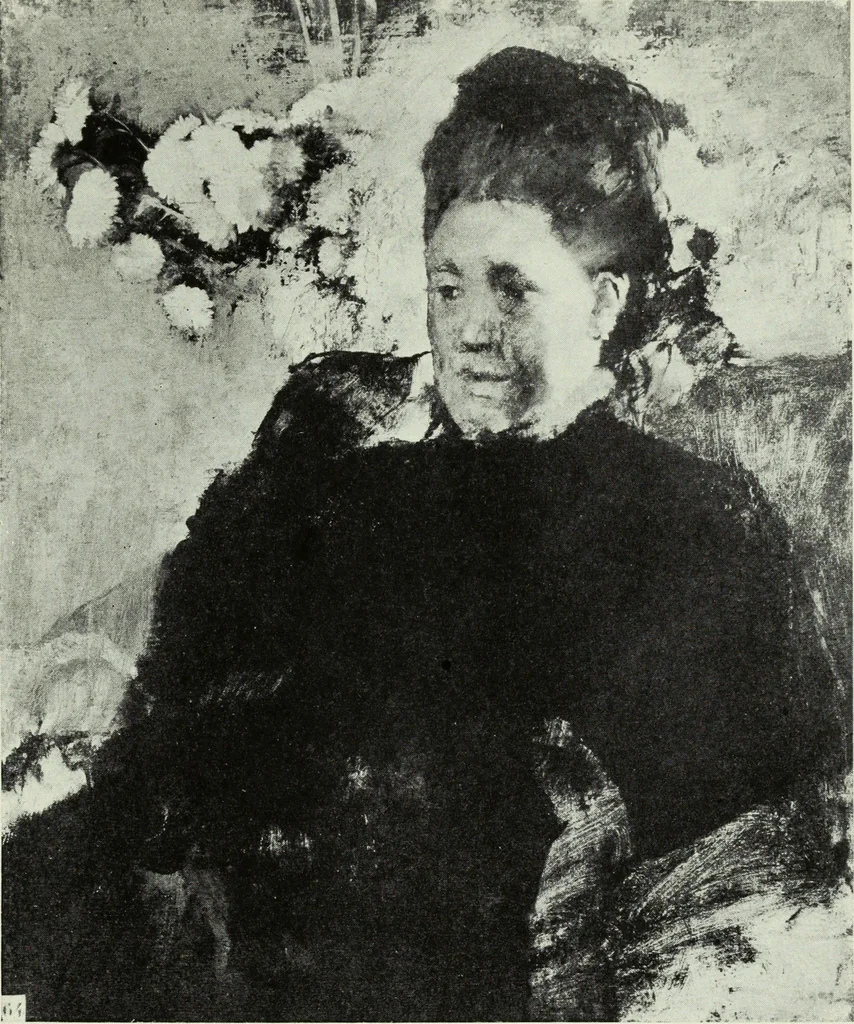 An illustration from Illustrated catalogue of the notable private collection of paintings and pastels by ... Hilaire Edgar Degas, 1921, leaf 114