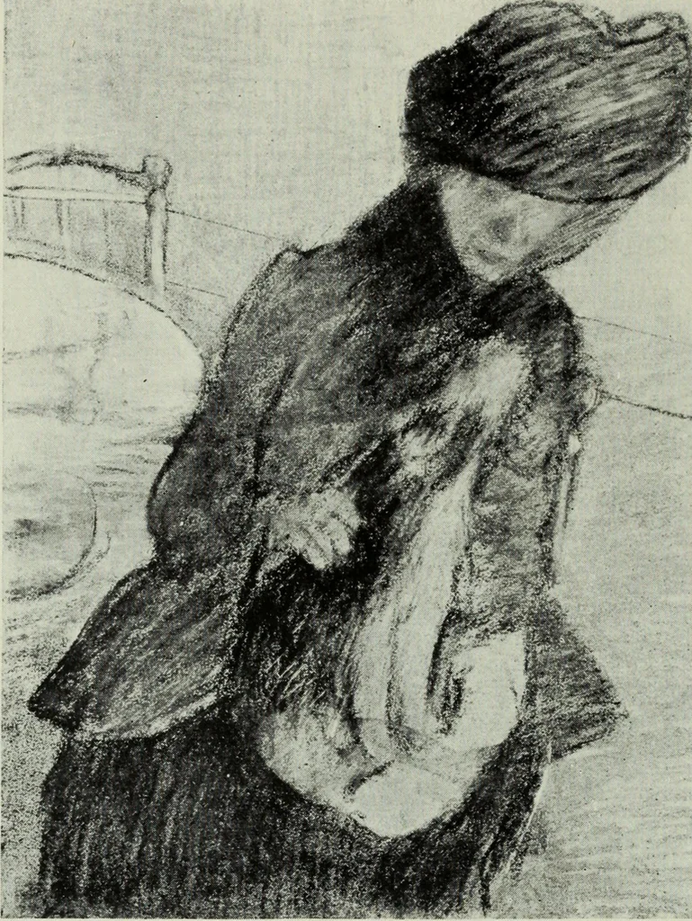 An illustration from Illustrated catalogue of the notable private collection of paintings and pastels by ... Hilaire Edgar Degas, 1921, leaf 25