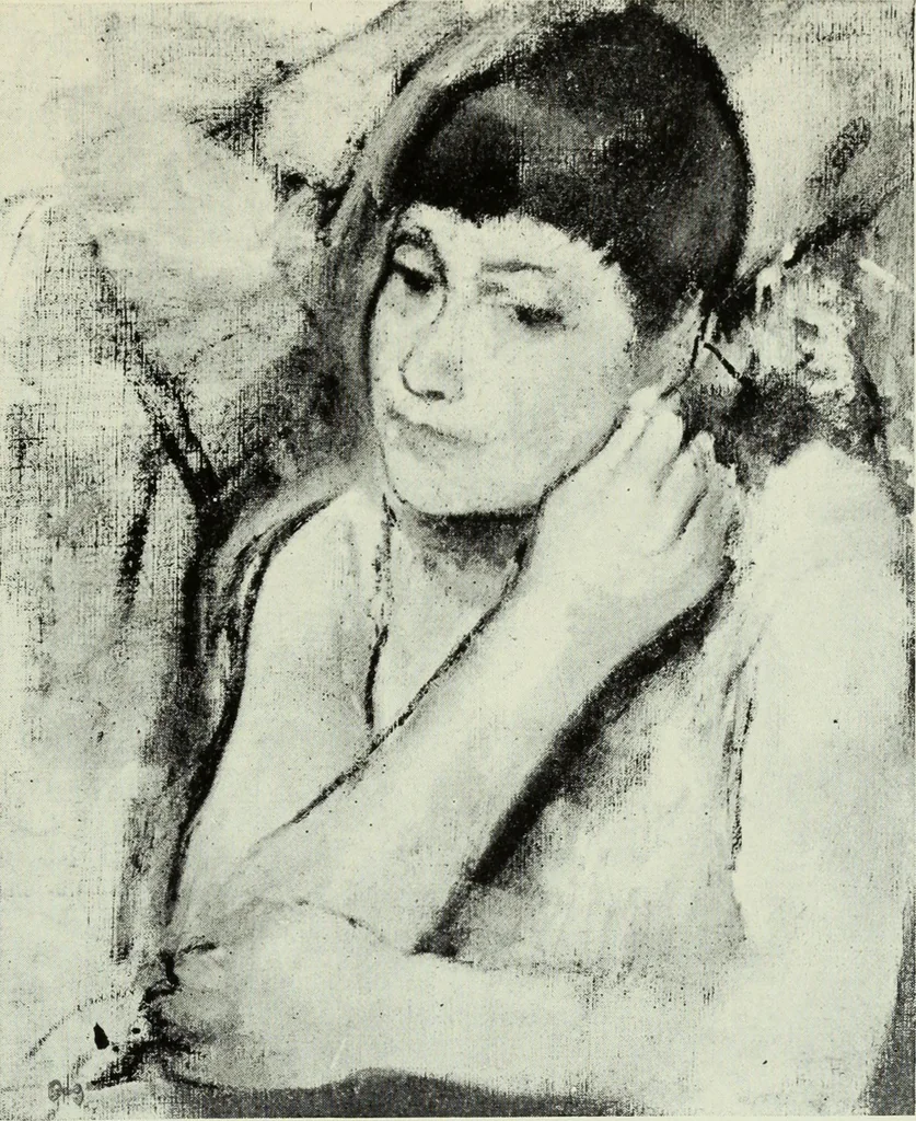 An illustration from Illustrated catalogue of the notable private collection of paintings and pastels by ... Hilaire Edgar Degas, 1921, leaf 26