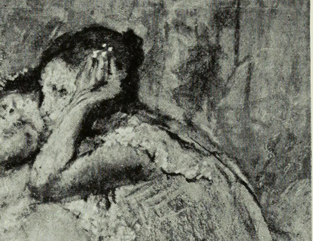 An illustration from Illustrated catalogue of the notable private collection of paintings and pastels by ... Hilaire Edgar Degas, 1921, leaf 34