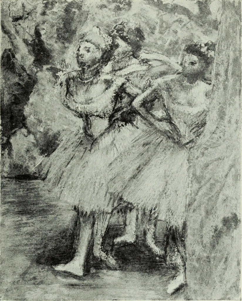 An illustration from Illustrated catalogue of the notable private collection of paintings and pastels by ... Hilaire Edgar Degas, 1921, leaf 36