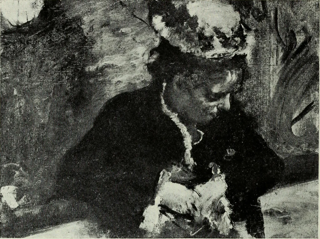An illustration from Illustrated catalogue of the notable private collection of paintings and pastels by ... Hilaire Edgar Degas, 1921, leaf 43