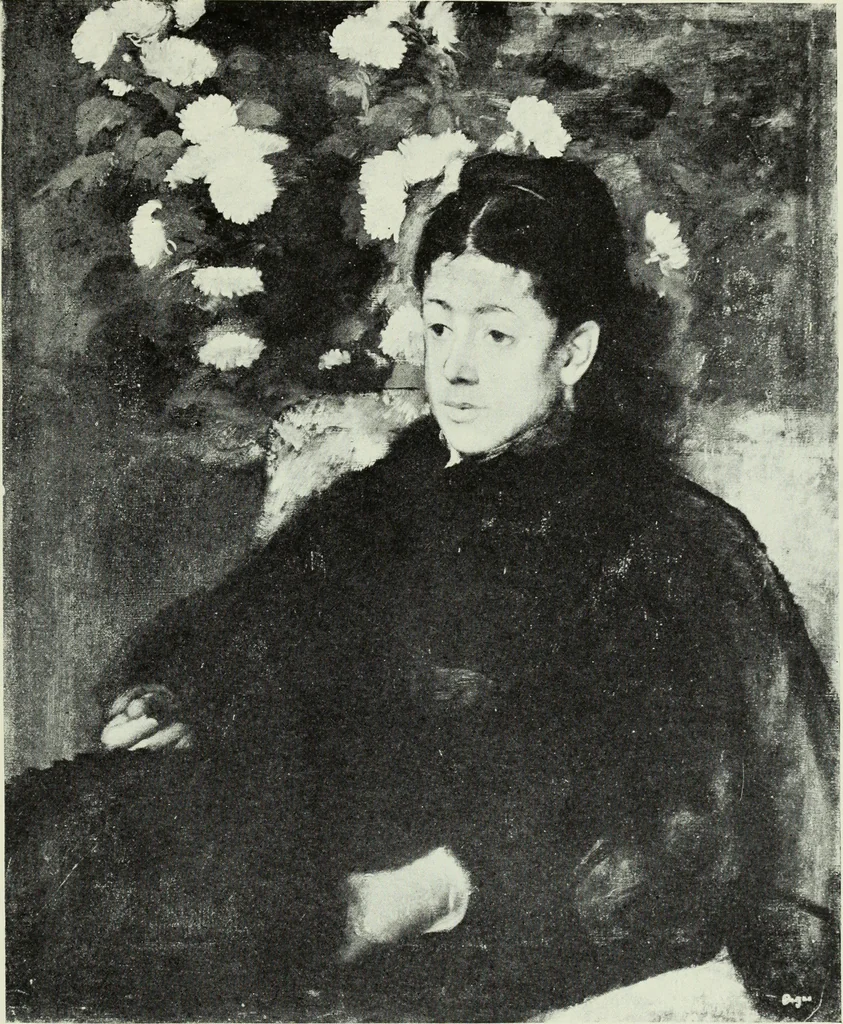 An illustration from Illustrated catalogue of the notable private collection of paintings and pastels by ... Hilaire Edgar Degas, 1921, leaf 94