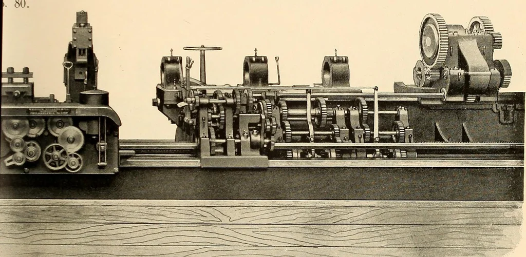 An illustration from Illustrated catalogue and general description of improved machine tools for working metal, 1899, leaf 104