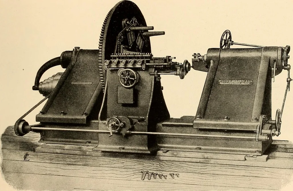 An illustration from Illustrated catalogue and general description of improved machine tools for working metal, 1899, leaf 110