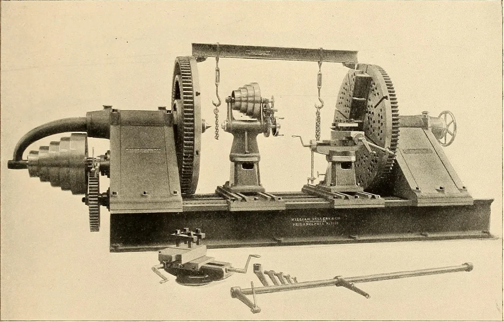 An illustration from Illustrated catalogue and general description of improved machine tools for working metal, 1899, leaf 118