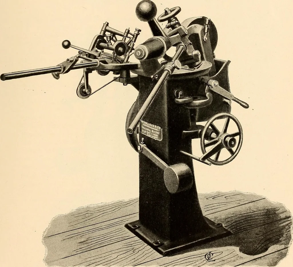 An illustration from Illustrated catalogue and general description of improved machine tools for working metal, 1899, leaf 124