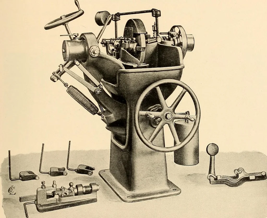 An illustration from Illustrated catalogue and general description of improved machine tools for working metal, 1899, leaf 130