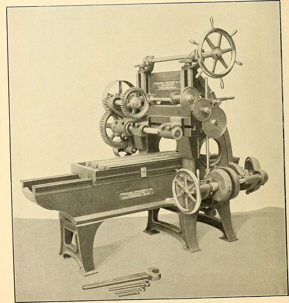 An illustration from Illustrated catalogue and general description of improved machine tools for working metal, 1899, leaf 139