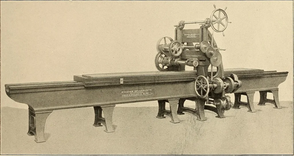 An illustration from Illustrated catalogue and general description of improved machine tools for working metal, 1899, leaf 140