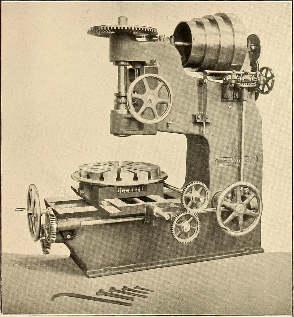 An illustration from Illustrated catalogue and general description of improved machine tools for working metal, 1899, leaf 142