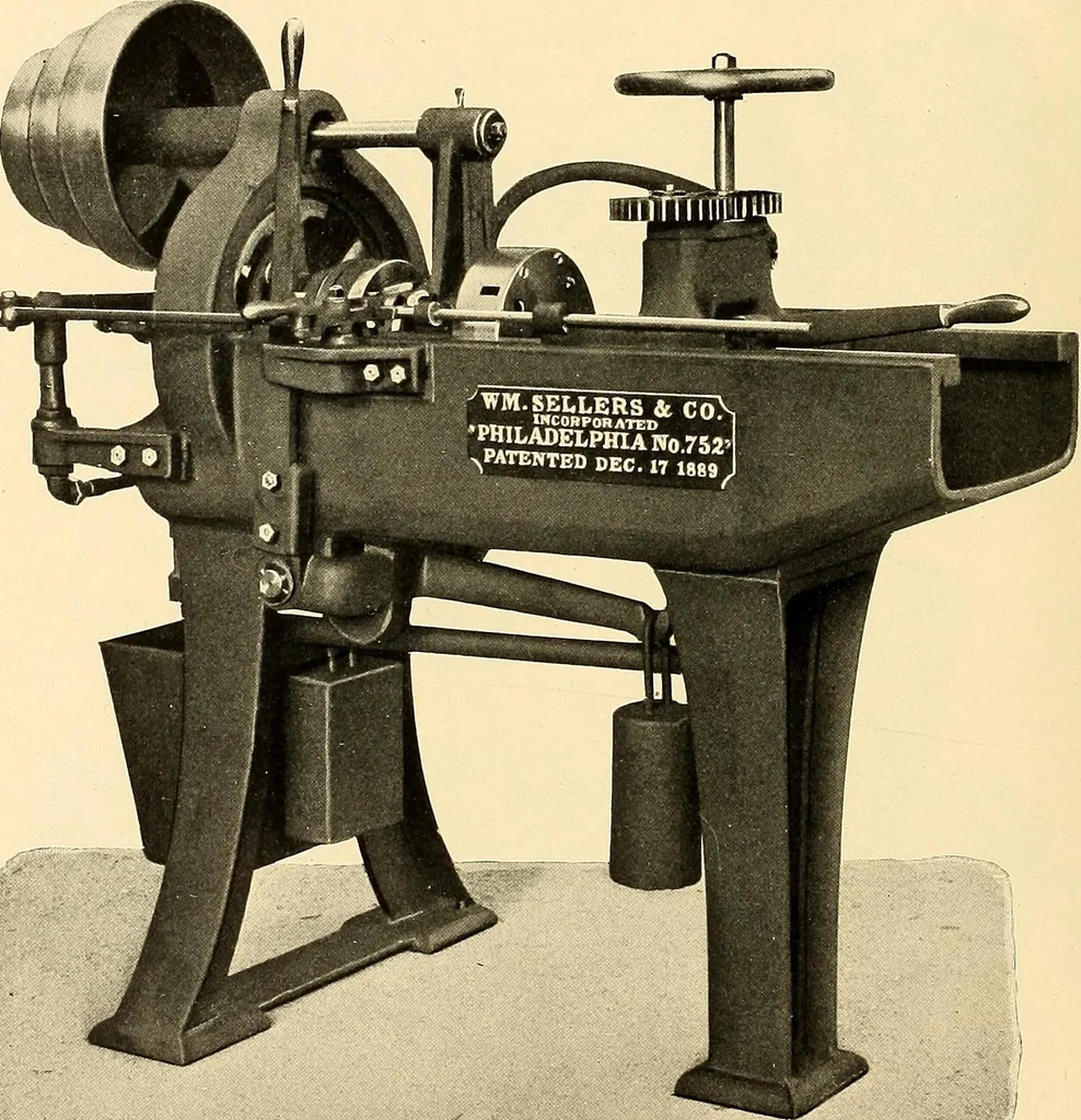 An illustration from Illustrated catalogue and general description of improved machine tools for working metal, 1899, leaf 15