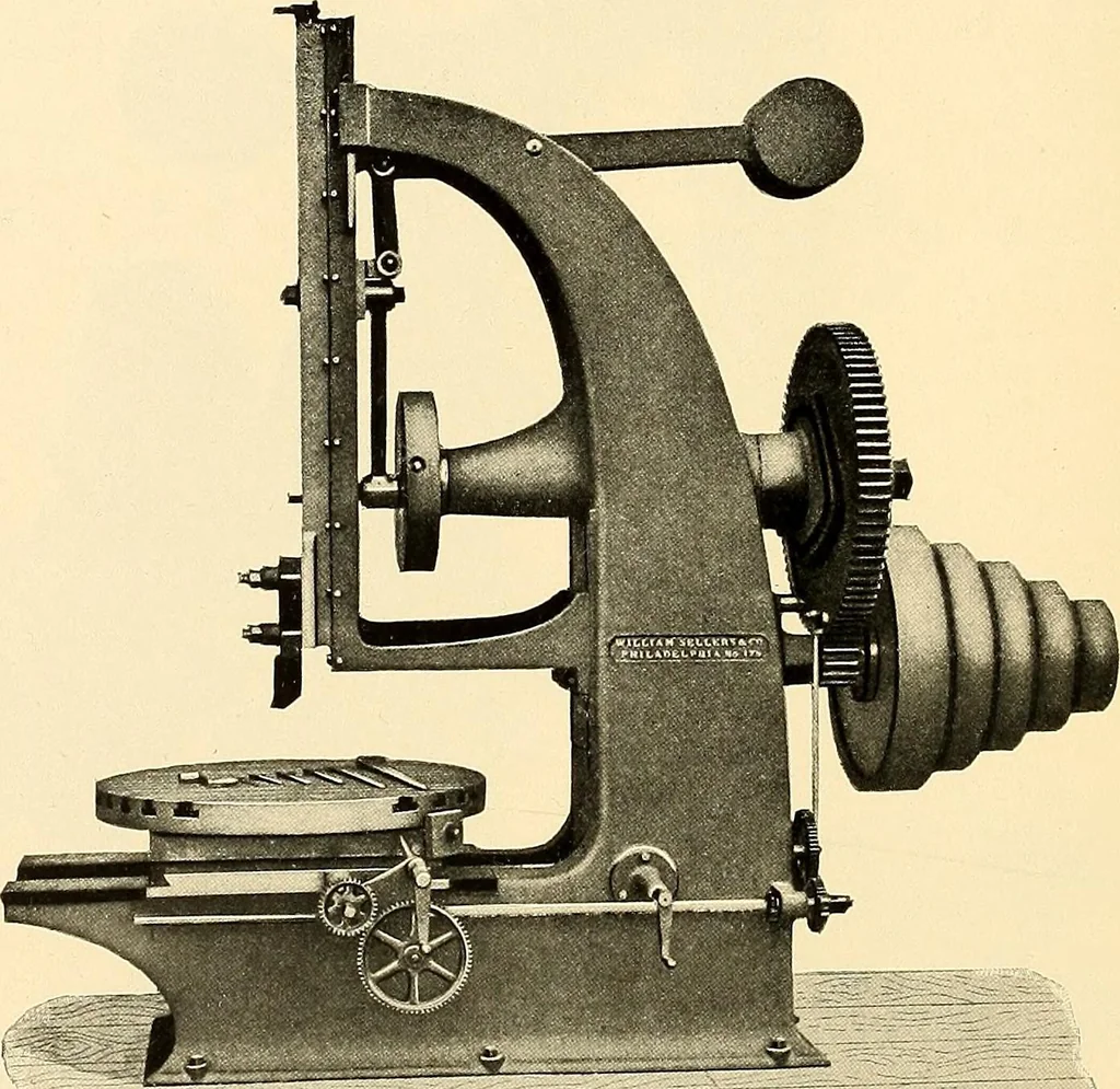 An illustration from Illustrated catalogue and general description of improved machine tools for working metal, 1899, leaf 157