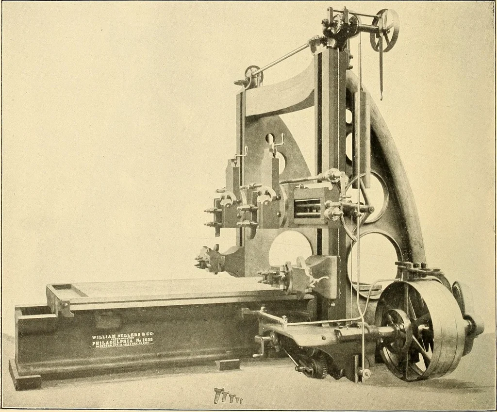 An illustration from Illustrated catalogue and general description of improved machine tools for working metal, 1899, leaf 167