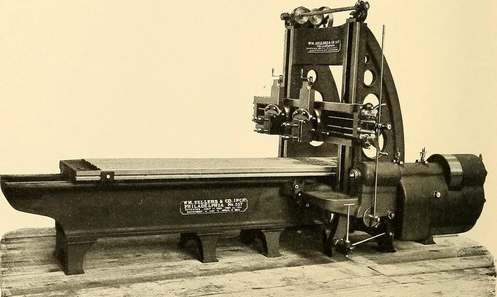 An illustration from Illustrated catalogue and general description of improved machine tools for working metal, 1899, leaf 173