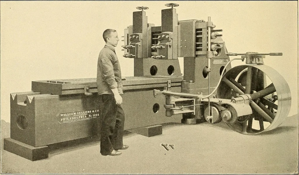 An illustration from Illustrated catalogue and general description of improved machine tools for working metal, 1899, leaf 177