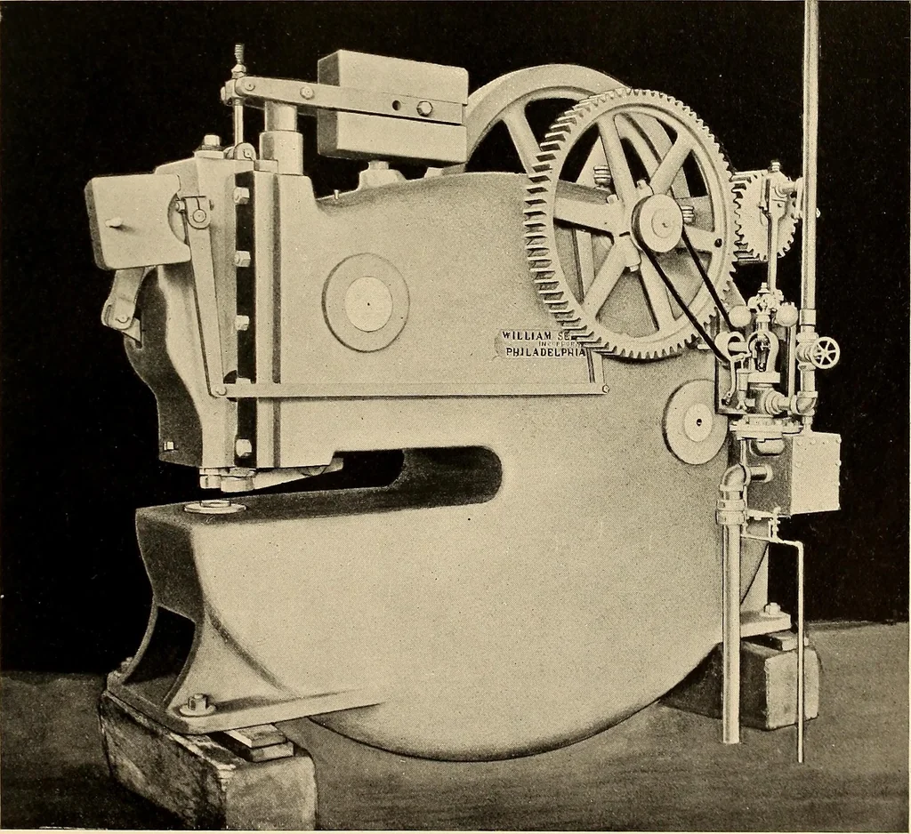 An illustration from Illustrated catalogue and general description of improved machine tools for working metal, 1899, leaf 190