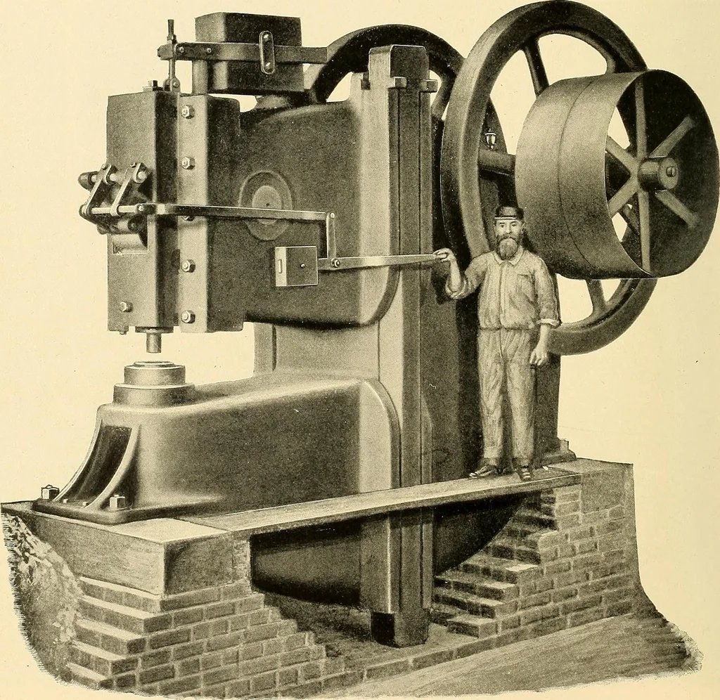 An illustration from Illustrated catalogue and general description of improved machine tools for working metal, 1899, leaf 191