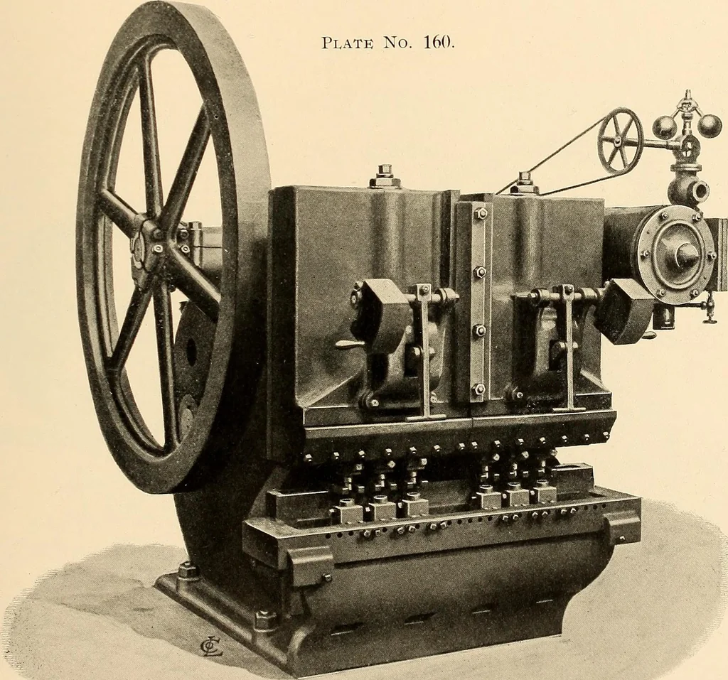 An illustration from Illustrated catalogue and general description of improved machine tools for working metal, 1899, leaf 198