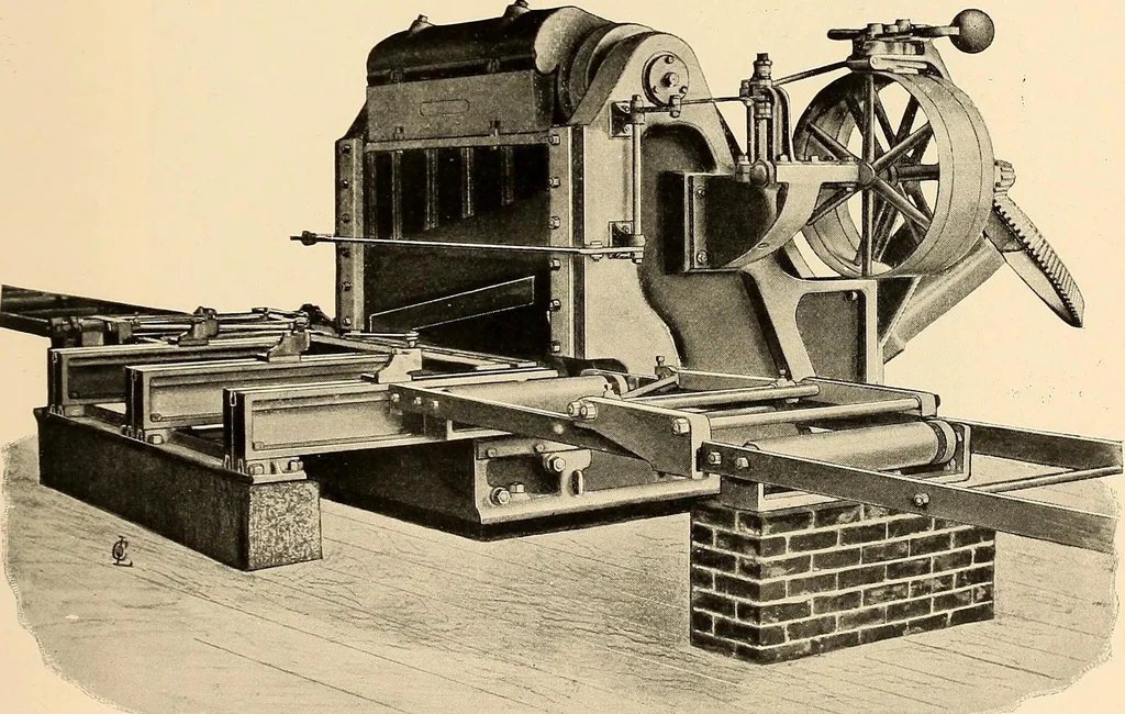 An illustration from Illustrated catalogue and general description of improved machine tools for working metal, 1899, leaf 206