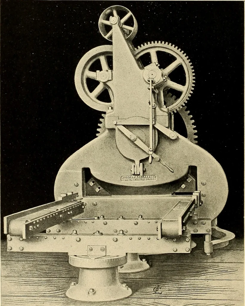 An illustration from Illustrated catalogue and general description of improved machine tools for working metal, 1899, leaf 207