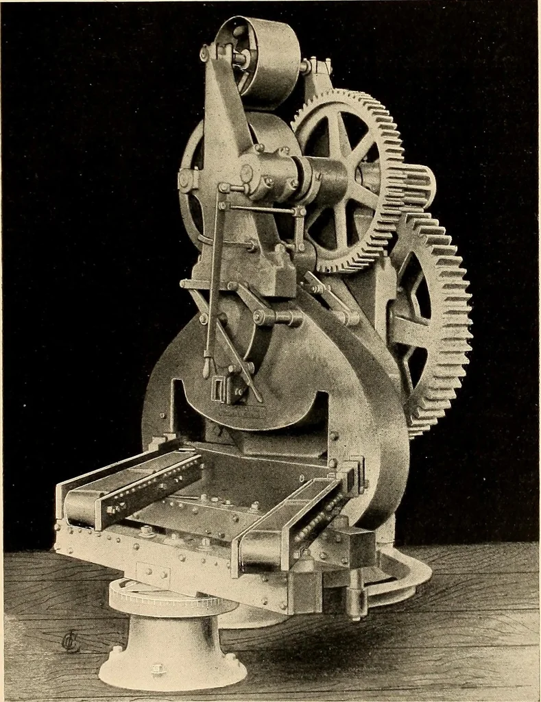 An illustration from Illustrated catalogue and general description of improved machine tools for working metal, 1899, leaf 208
