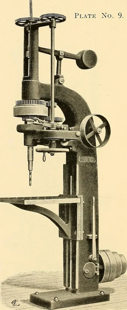An illustration from Illustrated catalogue and general description of improved machine tools for working metal, 1899, leaf 21