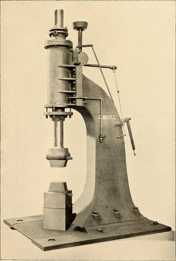 An illustration from Illustrated catalogue and general description of improved machine tools for working metal, 1899, leaf 216