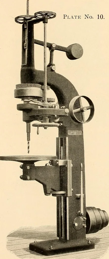 An illustration from Illustrated catalogue and general description of improved machine tools for working metal, 1899, leaf 22