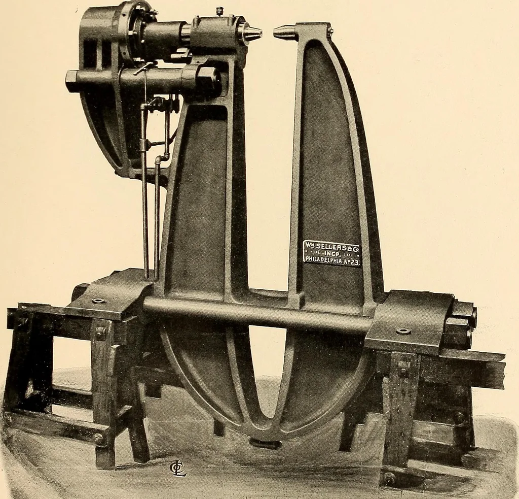An illustration from Illustrated catalogue and general description of improved machine tools for working metal, 1899, leaf 222