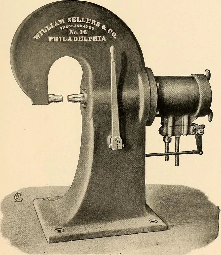 An illustration from Illustrated catalogue and general description of improved machine tools for working metal, 1899, leaf 224