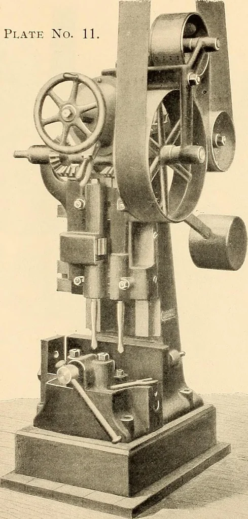An illustration from Illustrated catalogue and general description of improved machine tools for working metal, 1899, leaf 24