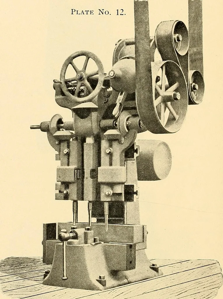 An illustration from Illustrated catalogue and general description of improved machine tools for working metal, 1899, leaf 25