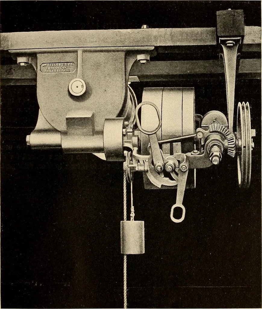 An illustration from Illustrated catalogue and general description of improved machine tools for working metal, 1899, leaf 262