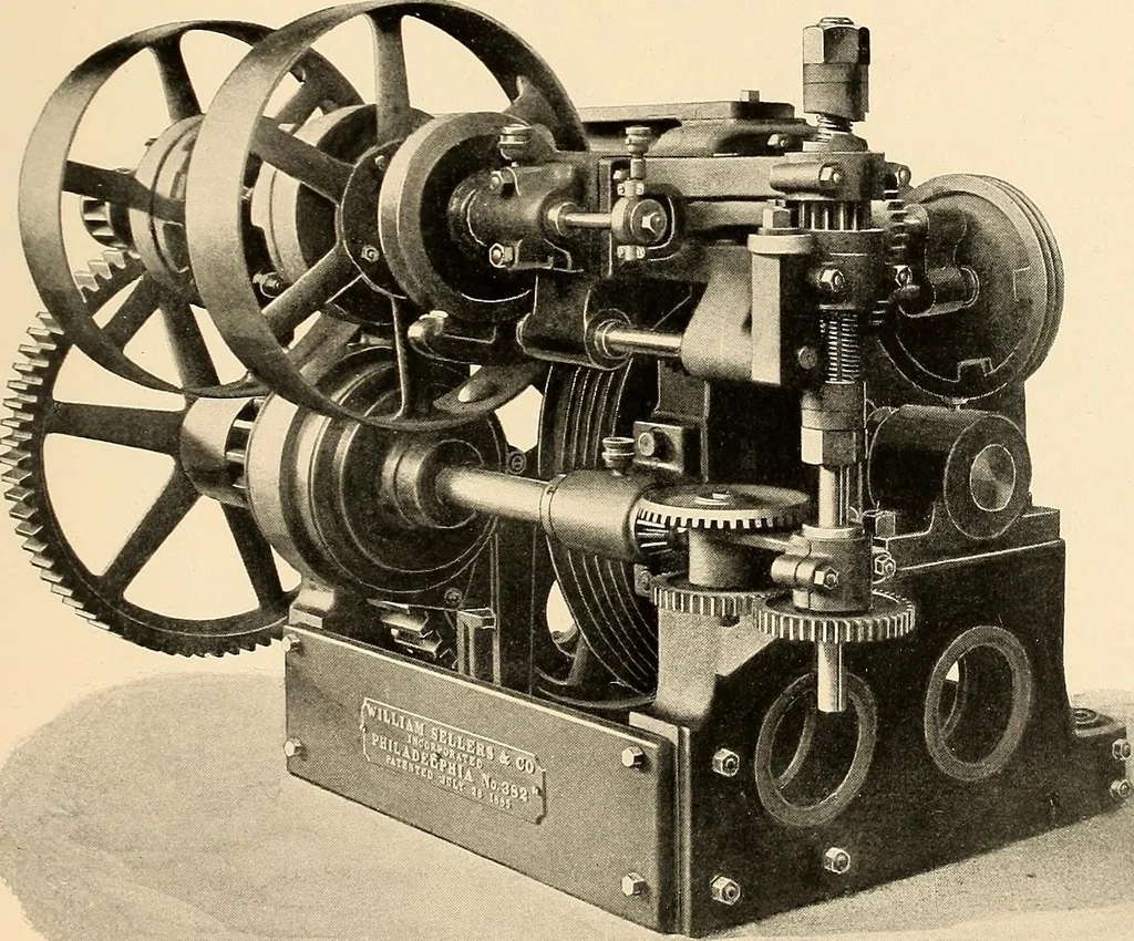 An illustration from Illustrated catalogue and general description of improved machine tools for working metal, 1899, leaf 264