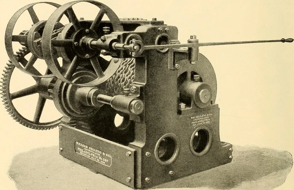 An illustration from Illustrated catalogue and general description of improved machine tools for working metal, 1899, leaf 265