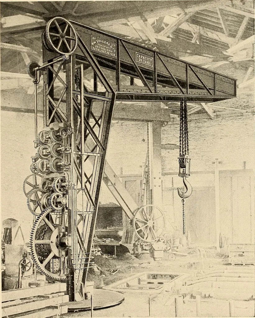 An illustration from Illustrated catalogue and general description of improved machine tools for working metal, 1899, leaf 268